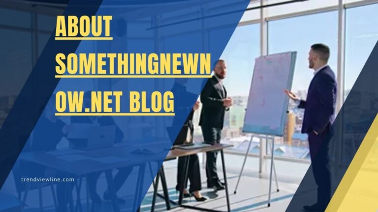 about SomethingNewNow.net blog